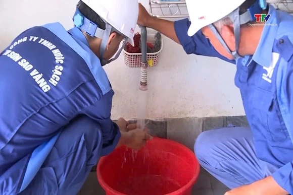 Đảm bảo cấp nước sinh hoạt mùa hè