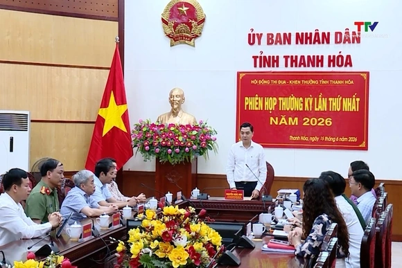 Phiên họp thứ nhất Hội đồng Thi đua - Khen thưởng tỉnh Thanh Hoá