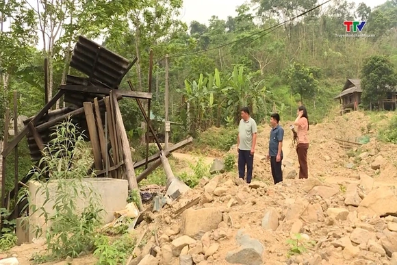 Chủ động ứng phó thiên tai vùng nguy cơ sạt lở