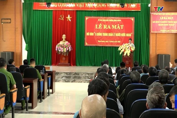 Phường Đông Quang ra mắt mô hình 