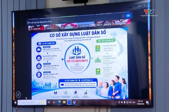 Phổ biến Luật Dân số và các chính sách mới về công tác dân số