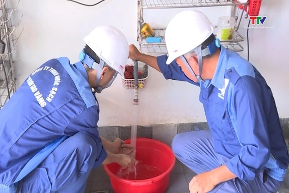 Đảm bảo cấp nước sinh hoạt mùa hè