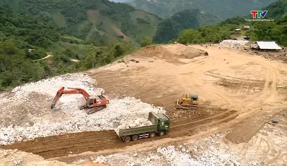 Nỗ lực hoàn thành khu tái định cư Trung Thắng trước mùa mưa lũ