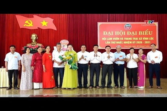 Đại hội đại biểu Hội Làm vườn và trang trại xã Vĩnh Lộc lần thứ I, nhiệm kỳ 2026 – 2031