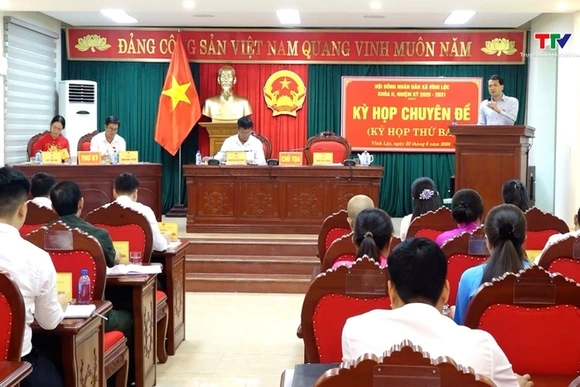 HĐND xã Vĩnh Lộc tổ chức Kỳ họp chuyên đề (kỳ họp thứ 3 ), khóa II, nhiệm kỳ 2026 – 2031