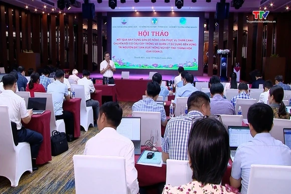 Hội thảo kết quả xây dựng bản đồ nông hóa phục vụ phát triển nông nghiệp bền vững