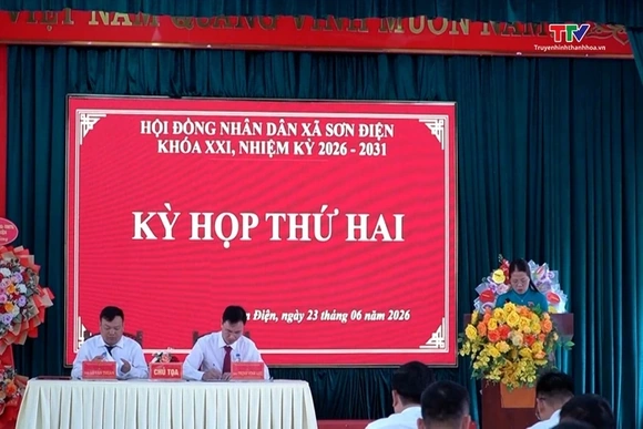 Hội đồng Nhân dân xã Sơn Điện: Thông qua đề án về việc sắp xếp bản
