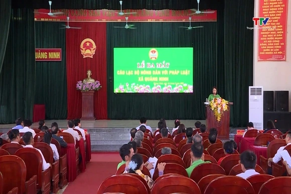 Ra mắt Câu lạc bộ “Nông dân với pháp luật”