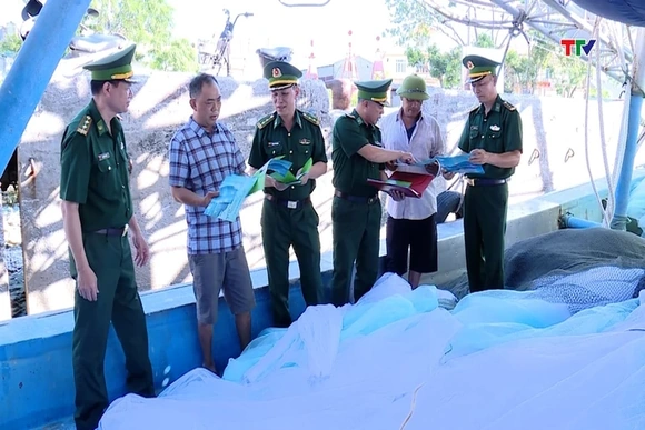 Bộ đội Biên phòng Thanh Hóa quyết liệt chống khai thác IUU
