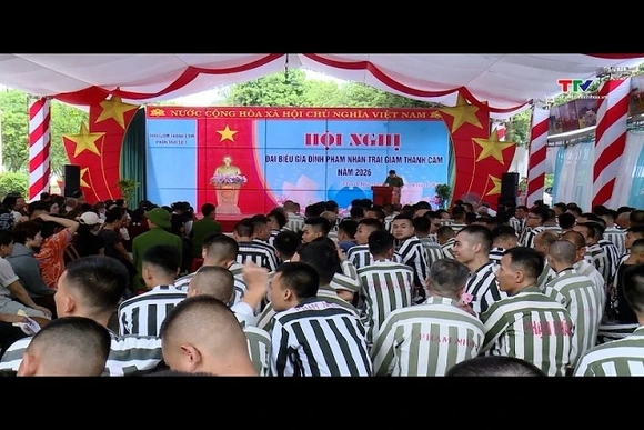 Hội nghị đại biểu gia đình phạm nhân trại giam Thanh Cẩm năm 2026