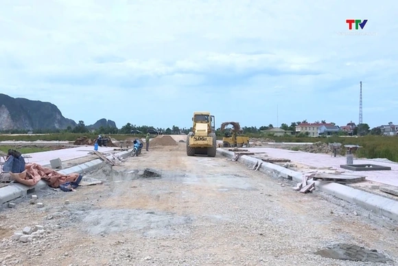 Xã Trung Chính tăng tốc giải phóng mặt bằng các dự án trọng điểm