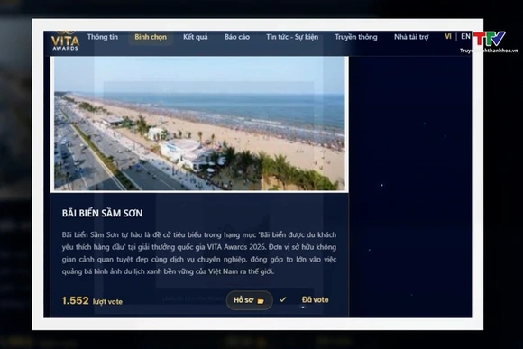 Du lịch Thanh Hóa có ba đại diện được đề cử tại VITA Awards 2026
