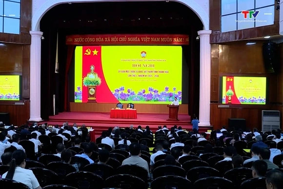 Hội nghị Ủy ban MTTQ Việt Nam tỉnh Thanh Hóa lần thứ 4