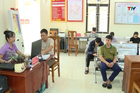 Sau một năm vận hành Trung tâm Phục vụ hành chính công cấp xã