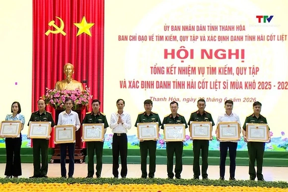 Tổng kết công tác tìm kiếm, quy tập hài cốt liệt sĩ mùa khô 2025 - 2026