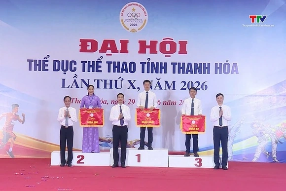 Bế mạc Đại hội Thể dục - Thể thao tỉnh Thanh Hóa lần thứ X năm 2026