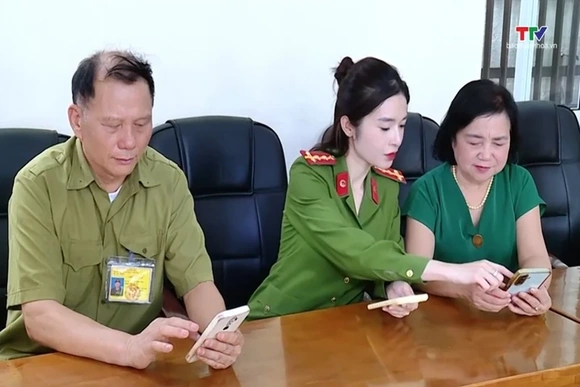 Kết nối người dân và lực lượng công an trên môi trường số
