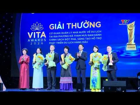Thanh Hóa có 3 điểm du lịch được vinh danh tại VITA Awards 2026