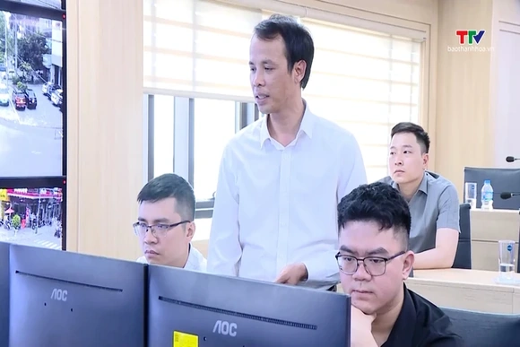 Trung tâm IOC Thanh Hóa phát huy hiệu quả sau thời gian vận hành