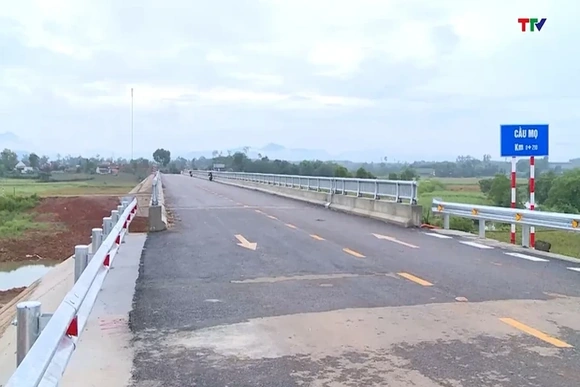 Dự án xây dựng Cầu Mọ về đích trước kế hoạch đề ra