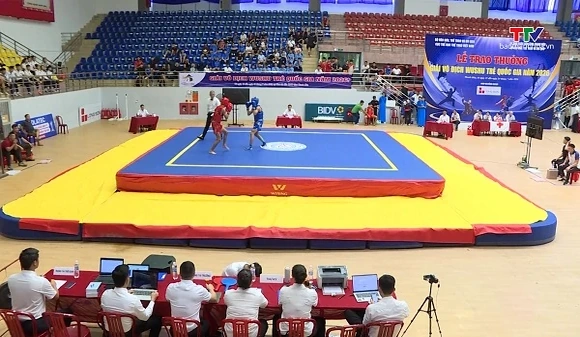 Khởi tranh Giải vô địch Wushu trẻ quốc gia