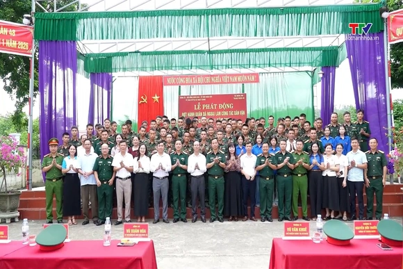 Hành quân dã ngoại làm công tác dân vận giai đoạn 1 năm 2026