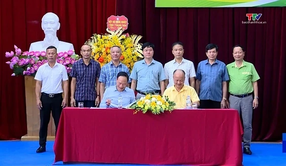Ký kết biên bản hợp tác về việc đồng hành cùng Thể thao thành tích cao TH giai đoạn 2026 - 2030