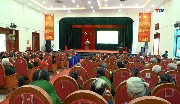 Xã Quảng Bình tổ chức lễ kỷ niệm 76 năm ngày truyền thống lực lượng TNXP Việt Nam