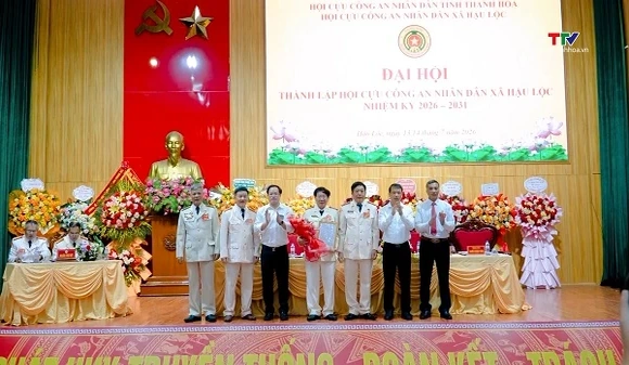 Đại hội thành lập Hội Cựu Công an nhân dân xã Hậu Lộc, nhiệm kỳ 2026 – 2031 