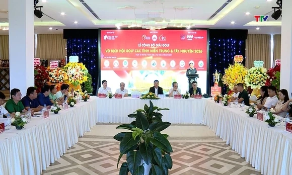 Công bố Giải Vô địch Hội Golf các tỉnh miềnTrung và Tây Nguyên năm 2026