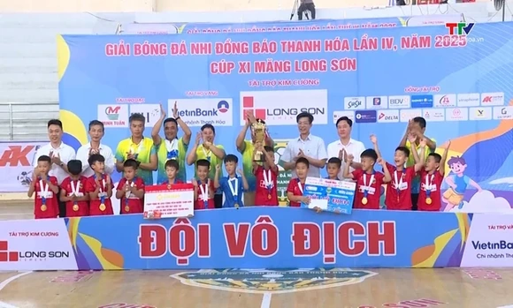 Hành trình 5 năm xây dựng thương hiệu bóng đá Nhi đồng xứ Thanh