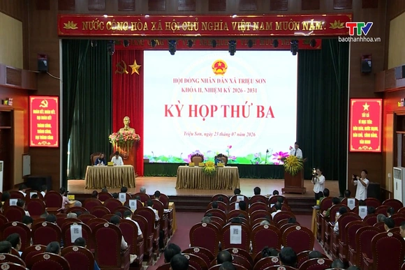 HĐND xã Triệu Sơn thông qua Nghị quyết về Chương trình hoạt động toàn khóa