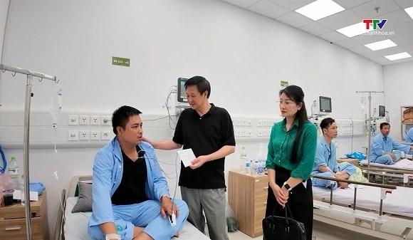 Dabaco Việt Nam hỗ trợ nạn nhân vụ tai nạn lao động tại Thanh Hóa