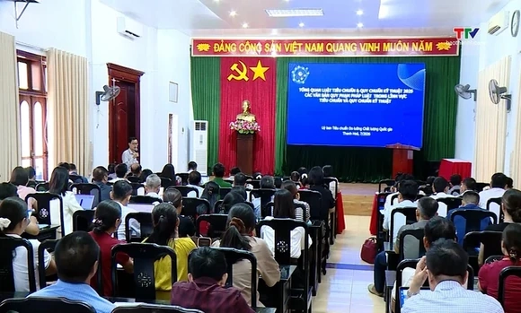 Tập huấn triển khai các quy định mới về tiêu chuẩn, quy chuẩn kỹ thuật và chất lượng sản phẩm