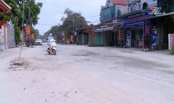 Cần sớm  sửa chữa đường tỉnh 518