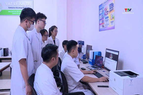 Bệnh viện Ung bướu tỉnh Thanh Hóa làm chủ kỹ thuật xạ trị điều biến thể tích