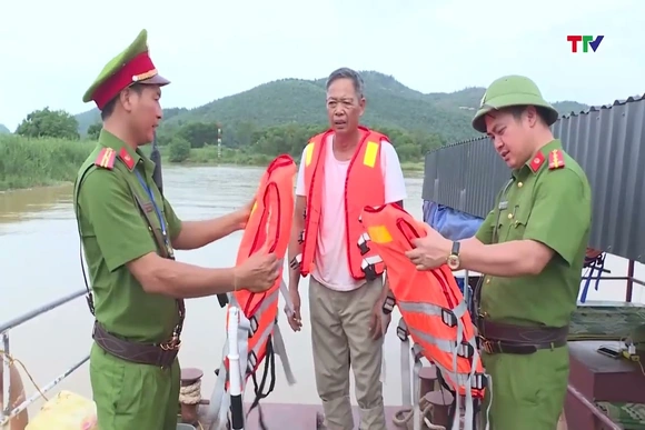 Xã Tống Sơn đảm bảo an toàn giao thông đường thủy mùa lễ hội