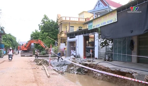 Xã Triệu Sơn đẩy nhanh tiến độ các dự án đầu tư công