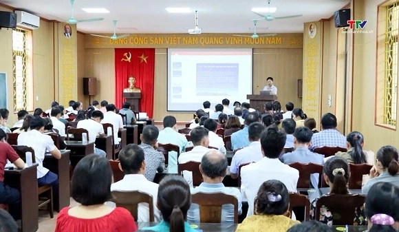 Hội Nông dân tỉnh Thanh Hóa tập huấn nâng cao năng lực quản lý cho cán bộ hội