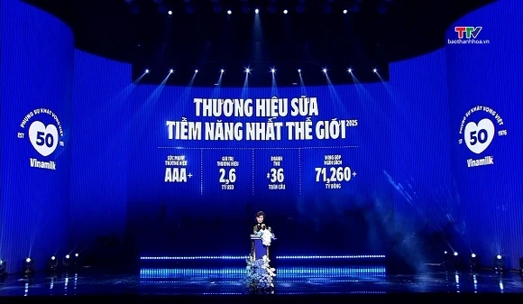 Vinamilk - 50 năm nâng tầm thương hiệu Việt