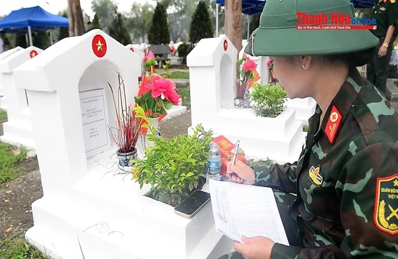 Lấy mẫu hơn 1.000 hài cốt liệt sĩ tại Nghĩa trang Liệt sĩ Hàm Rồng
