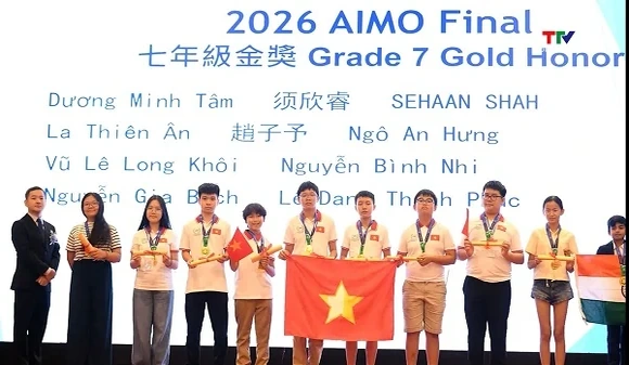 Việt Nam lập kỷ lục thành tích tại Chung kết quốc tế AIMO 2026