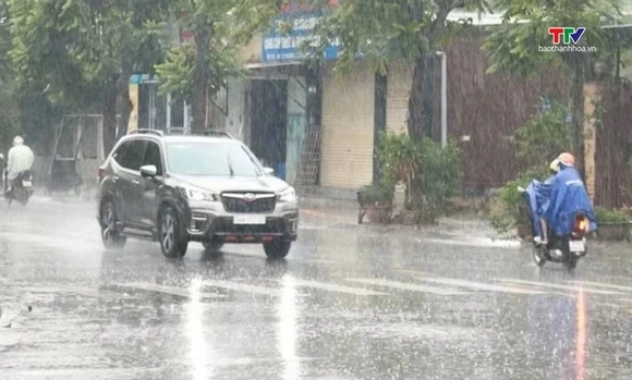 Từ 4/8, Thanh Hóa đón đợt mưa lớn diện rộng