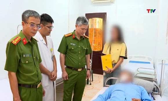 Một cán bộ Công an bị thương khi truy bắt tội phạm về ma túy
