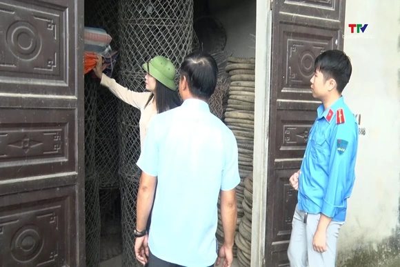 Triển khai các điều kiện phòng chống thiên tai