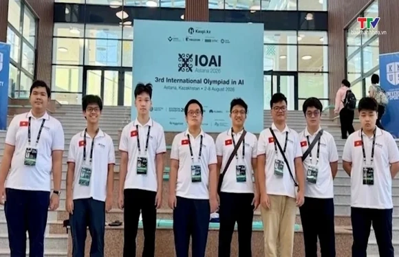 Việt Nam giành 7 huy chương tại Olympic Trí tuệ nhân tạo quốc tế 2026