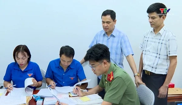 Xã Quang Chiểu số hóa hồ sơ đảng viên