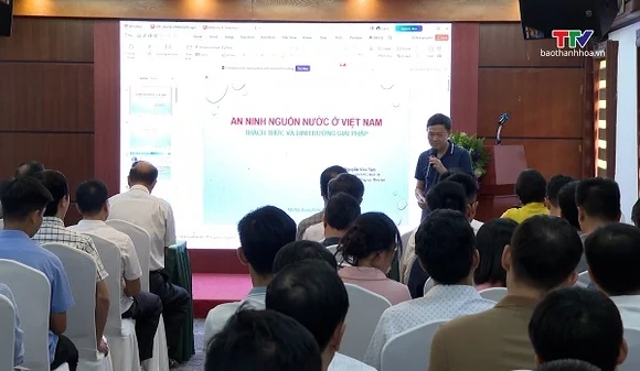 Tập huấn giải pháp an toàn an ninh nguồn nước