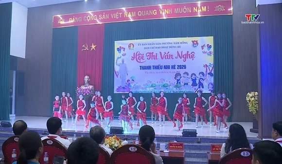 Sinh hoạt hè, lan tỏa nét đẹp văn hóa cơ sở
