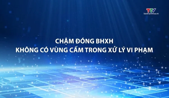 Phóng sự: Chậm đóng BHXH - Không có vùng cấm trong xử lý vi phạm